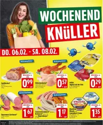 Gazetka promocyjna Edeka - Prospekte - Gazetka - ważna od 08.02 do 08.02.2025 - strona 28 - produkty: auer, Becher, braten, bratwurst, camembert, creme, joghur, joghurt, joghurt mit der ecke, Müller, natur, schwein, schweine, Ti, wein, weine, wurst