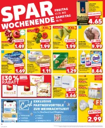 Gazetka promocyjna Kaufland - Prospekt - Gazetka - ważna od 22.11 do 22.11.2023 - strona 12 - produkty: angebot, apfel, auer, bavaria blu, Becher, bergader, Birnen, bohne, bohnen, braten, brita, butter, colorwaschmittel, coupon, coupons, dallmayr, dallmayr prodomo, decke, doppelrahmstufe, eis, Falsches Filet, filet, früchte, grana, granatapfel, jungbullen, Käse, kerze, LED-Kerze, leuchtmittel, LG, Maxtra, merci, natur, nuss, paprika, prodomo, purland, Rana, rapsöl, reis, Ria, rind, rinder, rinderbraten, rwe, salz, Streichzart, tafelbirnen, Ti, walnuss, walnusskerne, waschmittel, weichkäse, ZTE