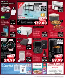 Gazetka promocyjna Kaufland - Prospekt - Gazetka - ważna od 22.11 do 22.11.2023 - strona 6 - produkty: akku, angebot, angebote, Apple, auer, auto, Bank, batterie, Bau, Betriebssystem, Bewegungssensor, coupon, coupons, deo, dvb, DVB-T, eis, fernbedienung, fleisch, fritteuse, grill, HDMI, Heißluftfritteuse, HP, intenso, jtc, kamera, kopfhörer, kuchen, Lampe, lautsprecher, led-licht, leds, leifheit, microsd, pizza, powerbank, Projektor, rabatt-coupon, reis, ring, Schal, Schale, schirme, Sport, technaxx, tefal, Ti, Tiere, timer, tuner, usb, wandhalterung, Wild, ZTE