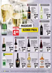 Gazetka promocyjna Edeka - Angebote der Woche - Gazetka - ważna od 30.09 do 30.09.2023 - strona 27 - produkty: auer, aust, Bad, baileys, beere, brillant sekt, burgunder, Cap, captain morgan, cola, cuvée, eis, elle, flasche, frucht, gin, irish cream, jim beam, leine, merl, merlot, moskovskaya, original spiced gold, ortenauer, reis, rotwein, sekt, söhnlein, söhnlein brillant, spätburgunder, super-knüller, Ti, vodka, wein, yellow tail, ZTE