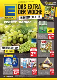 Gazetka promocyjna Edeka - Angebote der Woche - Gazetka - ważna od 30.09 do 30.09.2023 - strona 30 - produkty: angebot, angebote, appenzeller, banane, bananen, Becher, bio, butter, coupon, coupons, deka, discount, drink, duplo, edeka bio, eis, elle, ente, flasche, frucht, gin, haribo, hartkäse, iglo, Käse, kerrygold, Kinder, kinder riegel, milch, monster, nuss, persil, rabatt-coupon, reis, riegel, ritter, ritter sport, salz, schoko, schweizer hartkäse, spee, Sport, super-knüller, Ti, trauben, universal pulver, ZTE