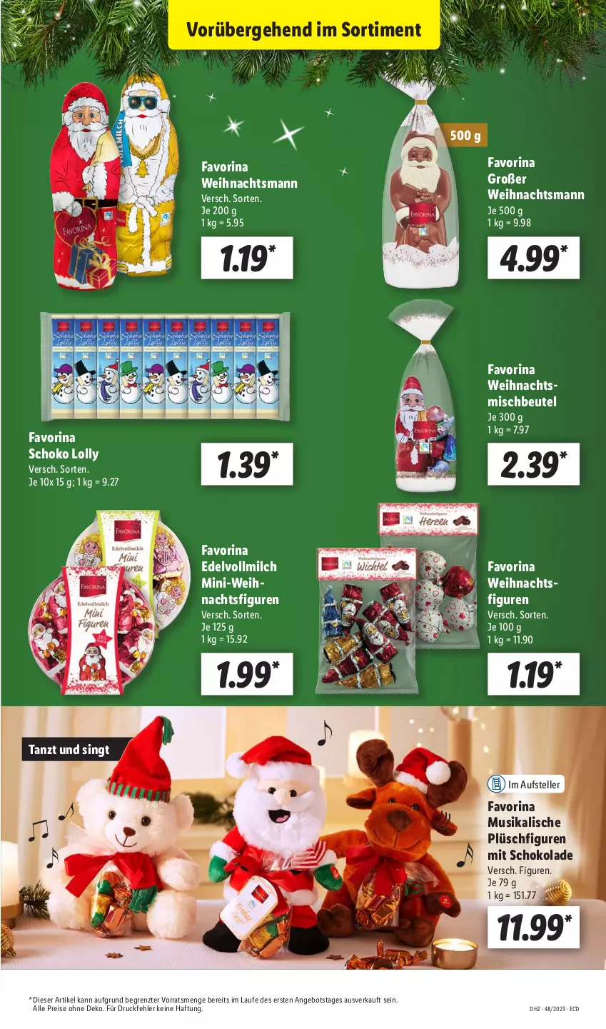 Aktueller Prospekt Lidl - Aktionsprospekt - von 27.11 bis 02.12.2023 - strona 21 - produkty: angebot, beutel, eis, elle, milch, Plüsch, reis, schoko, schokolade, teller, Ti, vollmilch, ZTE