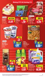 Gazetka promocyjna Lidl - Aktionsprospekt - Gazetka - ważna od 02.12 do 02.12.2023 - strona 11 - produkty: alesto, angebot, auer, Bau, Bauer, chips, choclait chips, choco crossies, coupon, crossies, eis, elle, géramont, Happy Day, joghur, joghurt, lenor, lenor waschmittel, natur, Nescafé, nescafé gold, nestlé, nuss, Rauch, reis, rum, saft, schogetten, teller, Ti, walnuss, walnusskerne, waschmittel, ZTE