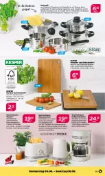 Gazetka promocyjna Netto - Woche 23 - Gazetka - ważna od 08.06 do 08.06.2024 - strona 21 - produkty: auto, bambus, brot, decke, Deckel, edelstahl, Glasdeckel, gourmetmaxx, herdarten, Holz, kaffee, kaffeemaschine, kesper, Kocher, Kochtopf, latte, milch, saft, sandwich, Schal, schneidebrett, tasse, Ti, toast, toaster, topf, wasser, wasserkocher, WICK