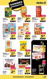 Gazetka promocyjna Netto - Woche 23 - Gazetka - ważna od 08.06 do 08.06.2024 - strona 25 - produkty: beere, bihophar, butter, buttermilch, chips, Dr. Oetker, eis, erdbeere, getränk, gin, honig, konfitüre, konfitüren, langnese, mais, mars, milch, Muffin, muffins, müsli, oder twix, reis, rwe, schoko, Schwartau, snickers, tee, teekanne, Ti, twix, vita, vitalis, vitalis müsli, Yo, yogurette