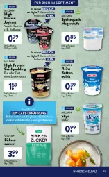 Gazetka promocyjna AldiSud - ALDI Sortiment - Gazetka - ważna od 31.01 do 31.01.2022 - strona 25 - produkty: aldi, Bau, Becher, beere, Birkenzucker, brötchen, burger, butter, buttermilch, eis, erdbeere, frischkäse, Grießpudding, joghur, joghurt, Käse, Körniger Frischkäse, kraft, milch, natur, pudding, quark, reine buttermilch, rezept, rezepte, Skyr, speisequark, Ti, toast, zucker