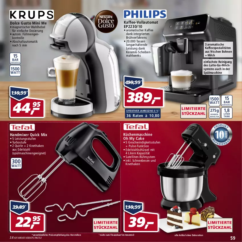 Aktueller Prospekt Real - von 11.04 bis 16.04.2022 - strona 59 - produkty: alle artikel ohne dekoration, auto, bohne, bohnen, dekoration, dolce gusto, edelstahl, eis, elle, ente, handmixer, kaffee, kaffeespezialitäten, küche, Küchen, küchenmaschine, latte, milch, Mixer, Reinigung, reis, Schal, Schneebesen, schüssel, Spezi, spülmaschinen, tasse, teller, Ti, tisch