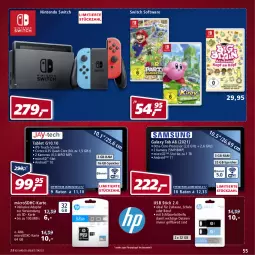 Gazetka promocyjna Real - Gazetka - ważna od 16.04 do 16.04.2022 - strona 55 - produkty: adapter, ente, kamera, Kameras, microsd, microsdhc, microsdxc, nintendo, Nintendo Switch, quad, rwe, Software, tablet, Ti, usb, usb stick