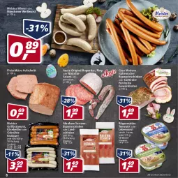 Gazetka promocyjna Real - Gazetka - ważna od 16.04 do 16.04.2022 - strona 8 - produkty: auer, aufschnitt, baguette, Bau, Bauer, Bauernschinken, Becher, braten, bratwurst, Casa Modena, eis, fleisch, fleischkäse, gewürz, gin, grill, grillbratwurst, Käse, krakauer, landschinken, leberwurst, Meister, Mode, reis, ring, rosmarin, rügenwalder, salami, schinken, serrano, südtiroler, tee, teewurst, tesa, Ti, Weißwurst, wiener, wurst