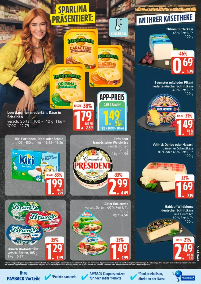 Aktueller Prospekt Edeka - Prospekte - von 02.02 bis 07.02.2026 - strona 16 - produkty: blume, butter, butterkäse, deutscher schnittkäse, Heu, heumilch, Käse, käsetheke, milch, milram, niederländischer schnittkäse, schnittkäse, Ti, Wild