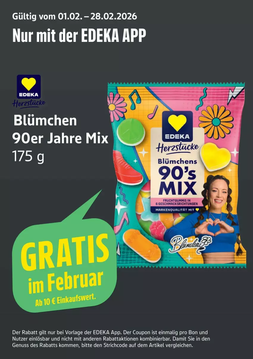 Aktueller Prospekt Edeka - Prospekte - von 02.02 bis 07.02.2026 - strona 21 - produkty: coupon, deka, frucht, fruchtgummi, fruchtgummis, mac, nuss, Ti