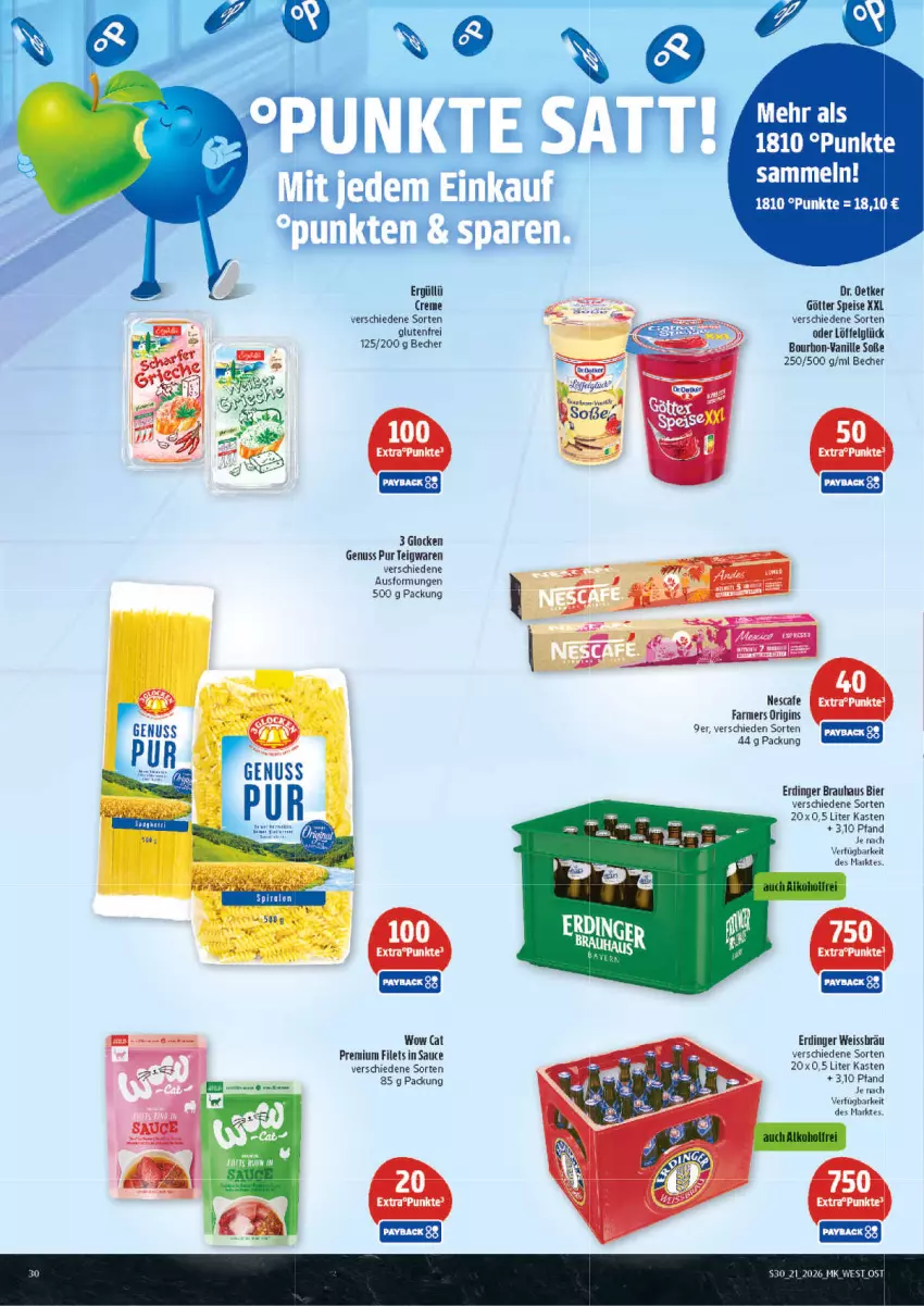 Aktueller Prospekt Marktkauf - Prospekt - von 17.05 bis 23.05.2026 - strona 30 - produkty: aeg, Becher, bier, bourbon, creme, Dr. Oetker, eis, erdinger, filet, filets, gin, LG, Löffel, mac, nuss, sauce, Soße, teigwaren, Ti, vanille