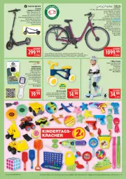 Gazetka promocyjna Marktkauf - Prospekt - Gazetka - ważna od 23.05 do 23.05.2026 - strona 35 - produkty: akku, aust, beleuchtung, eis, Elektro, felgen, lachs, Leuchte, LG, lion, nexus, promax, prophete, reifen, reis, rücklicht, rwe, Schal, scooter, spielzeug, Ti, trommel, usb