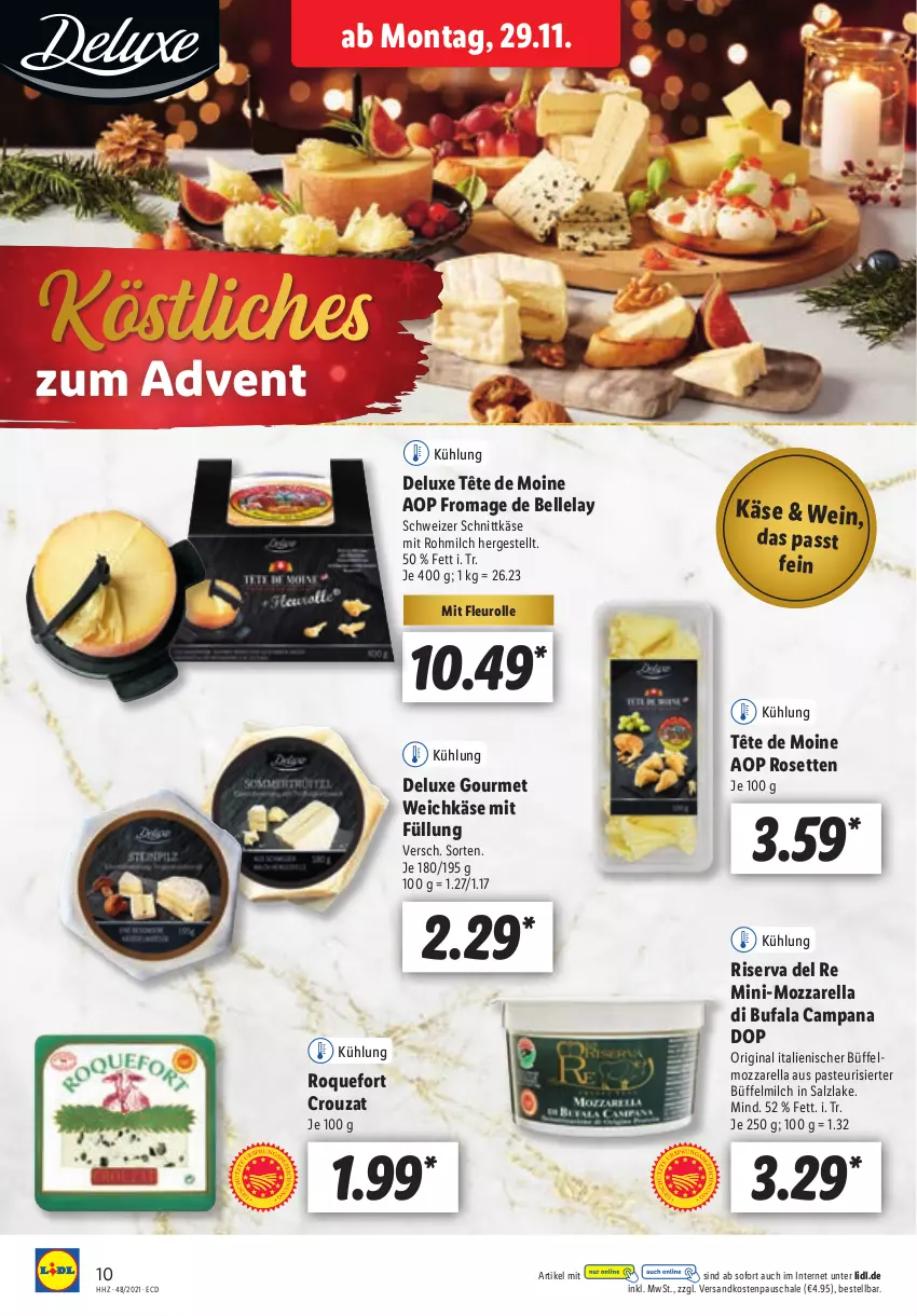 Aktueller Prospekt Lidl - Aktionsprospekt - von 29.11 bis 04.12.2021 - strona 10