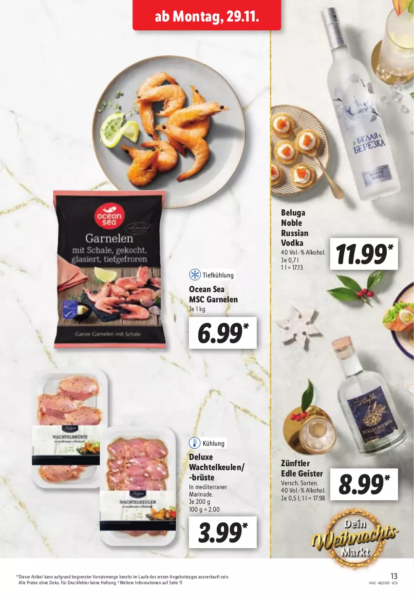 Aktueller Prospekt Lidl - Aktionsprospekt - von 29.11 bis 04.12.2021 - strona 13