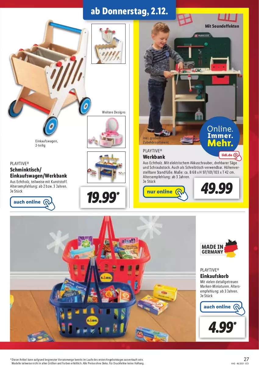 Aktueller Prospekt Lidl - Aktionsprospekt - von 29.11 bis 04.12.2021 - strona 27