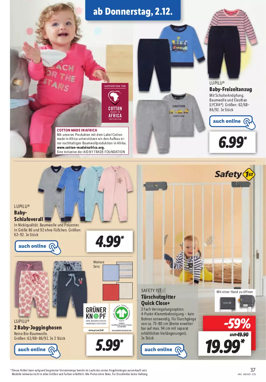 Aktueller Prospekt Lidl - Aktionsprospekt - von 29.11 bis 04.12.2021 - strona 37