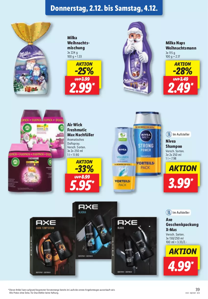 Aktueller Prospekt Lidl - Aktionsprospekt - von 29.11 bis 04.12.2021 - strona 39