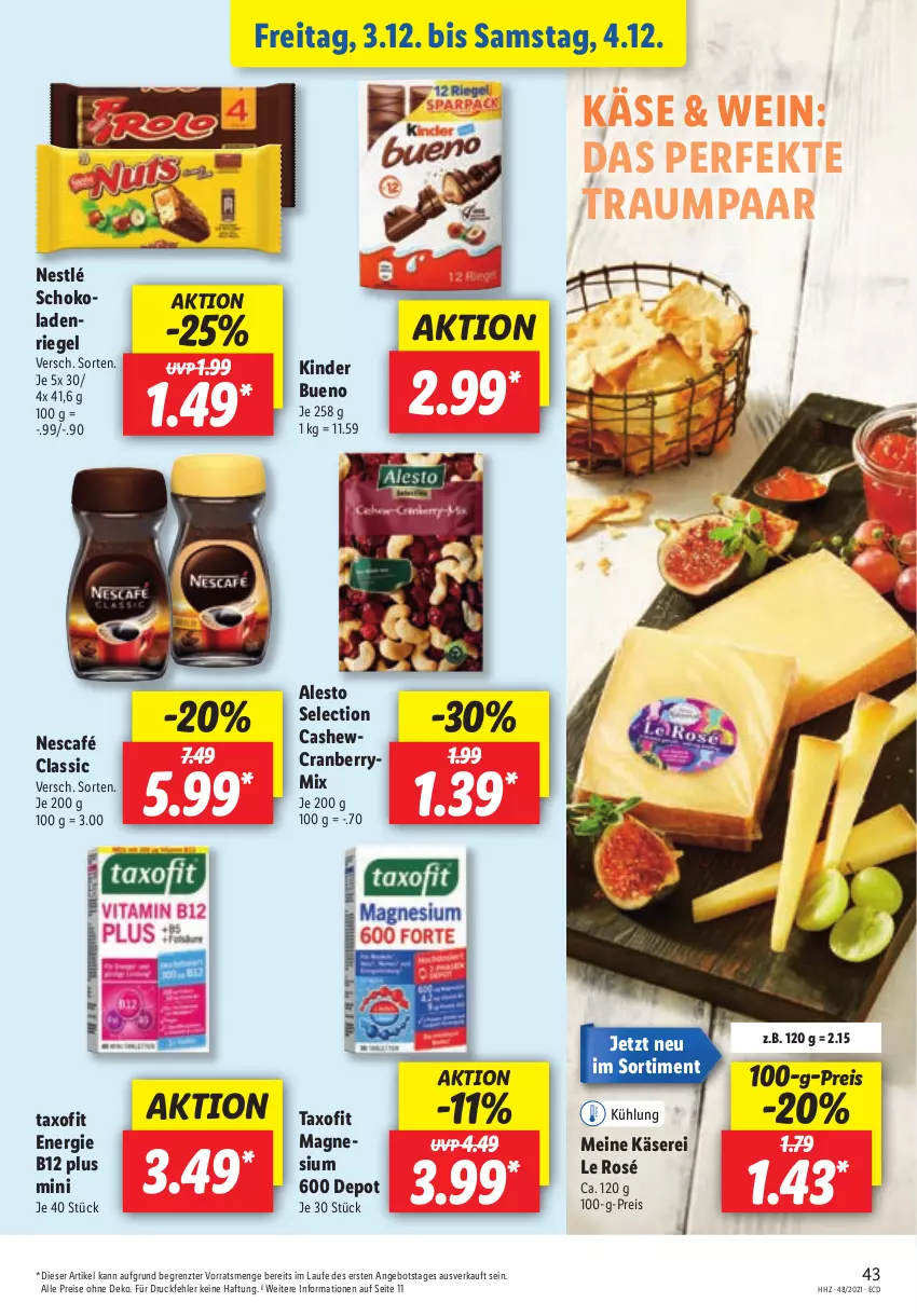 Aktueller Prospekt Lidl - Aktionsprospekt - von 29.11 bis 04.12.2021 - strona 43