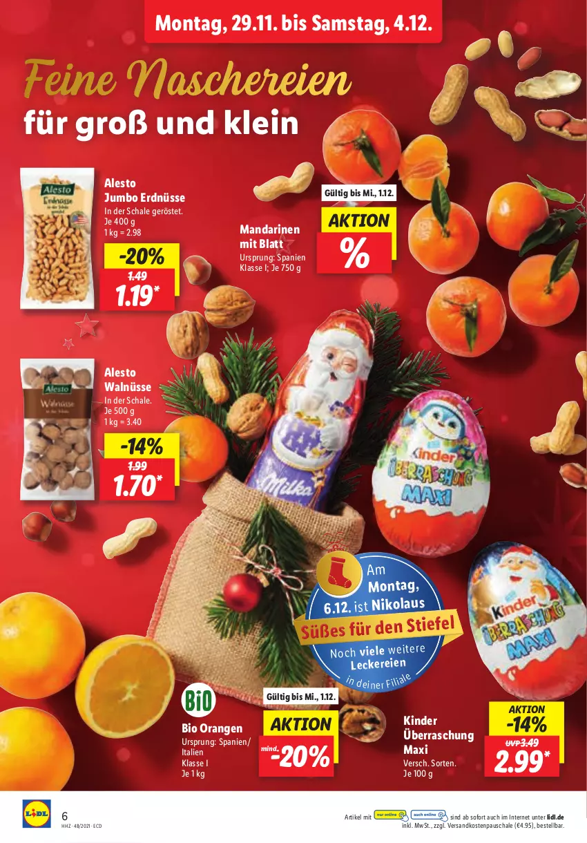 Aktueller Prospekt Lidl - Aktionsprospekt - von 29.11 bis 04.12.2021 - strona 6