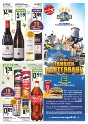 Gazetka promocyjna E Center - Angebote der Woche - Gazetka - ważna od 09.04 do 09.04.2022 - strona 21 - produkty: angebot, angebote, burger, burgunder, chardonnay, coca-cola, cola, coupon, deka, deutschland card, deutschlandcard, drink, Effect, eis, elle, energy drink, erde, fanta, fanta oder, fanta oder sprite, flasche, gallo, gallo family, Germ, grauburgunder, Kette, LG, limo, limonade, limonaden, oder sprite, pringles, reis, Ria, riesling, ring, san pellegrino, sprite, tee, Ti, wein, ZTE