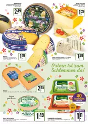 Gazetka promocyjna E Center - Angebote der Woche - Gazetka - ważna od 09.04 do 09.04.2022 - strona 9 - produkty: Becher, Beemster, blume, blumen, Blüte, bonbel, bresso, butter, butterkäse, deutscher schnittkäse, doppelrahmstufe, eis, erde, galbani, gorgonzola, grünländer, halbfester schnittkäse, holländischer schnittkäse, intenso, Käse, kräuter, kräutern, mandel, reis, Ria, schnittkäse, Wild, Wildblumenkäse, Yo