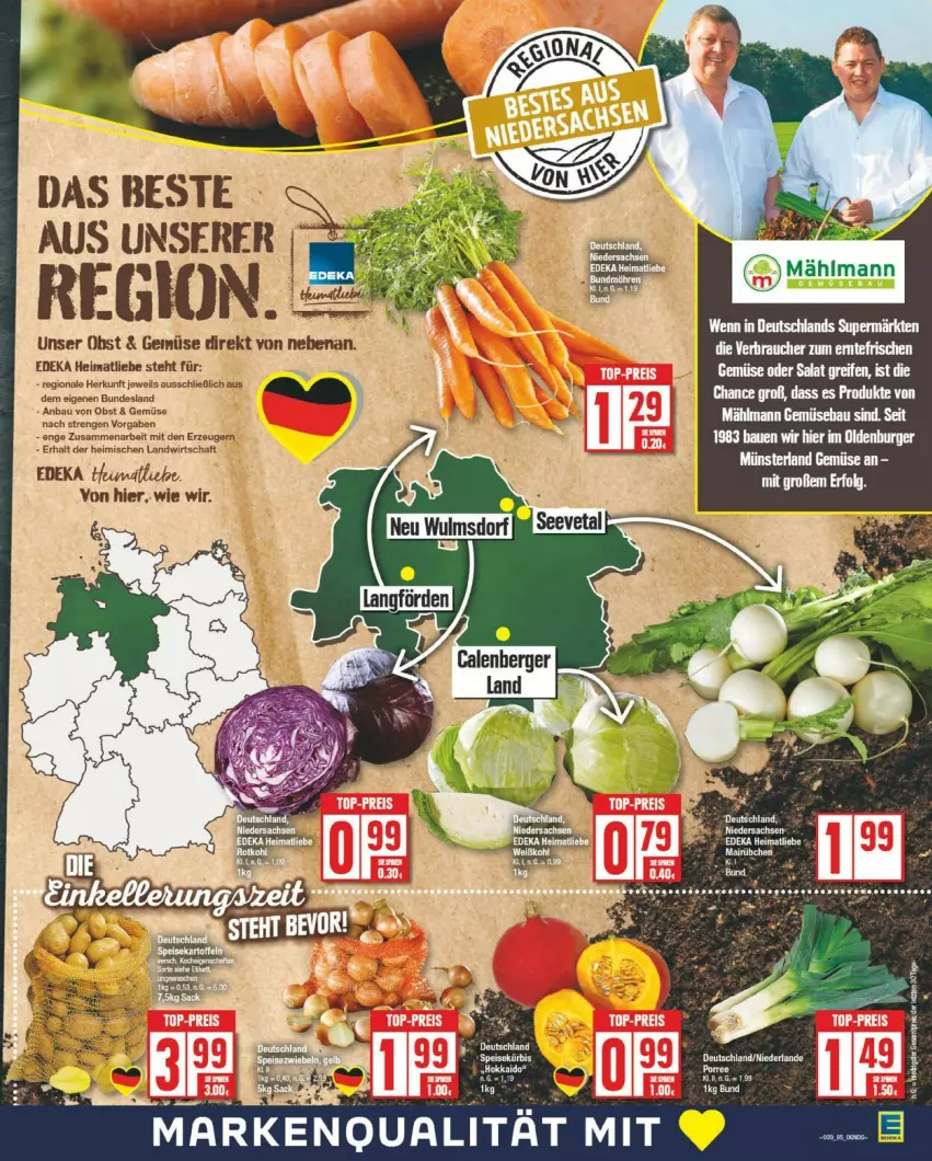 Aktueller Prospekt Edeka - Prospekte - von 23.09 bis 28.09.2024 - strona 5 - produkty: deka, Heu, LG, obst, Rauch