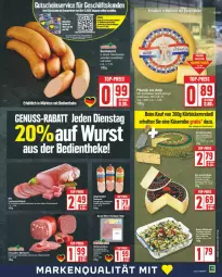 Gazetka promocyjna Edeka - Prospekte - Gazetka - ważna od 28.09 do 28.09.2024 - strona 7 - produkty: bockwurst, buch, eis, lack, Lacke, mac, Mett, mettwurst, nuss, Rauch, reis, tee, top-preis, wurst