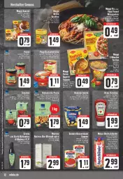 Gazetka promocyjna Edeka - Angebote der Woche - Gazetka - ważna od 01.07 do 01.07.2023 - strona 12 - produkty: aceto, aceto balsamico, aktionspreis, angebot, aufstrich, balsam, balsamico, Becher, beutel, bio, brot, brotaufstrich, brotaufstriche, Brühe, eis, Ergee, flasche, gin, hartweizen, heinz, homann, italienische pasta, mac, maggi, maggi fix, mayonnaise, meica, Mode, Moreno, nuss, pasta, pesto, Popp, reis, rel, salat, salate, sauce, saucen, suppe, suppen, tee, terrine, Ti, tomate, tomaten, Yo, ZTE