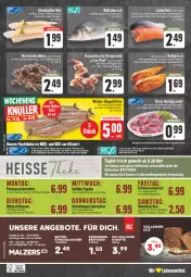 Gazetka promocyjna Edeka - Angebote der Woche - Gazetka - ważna od 01.07 do 01.07.2023 - strona 20 - produkty: aktionspreis, angebot, angebote, aqua, bio, braten, brötchen, eis, elle, ente, filet, fisch, fleisch, hering, Herings, korn, kuchen, Kürbis, lachs, lachsfilet, lebensmittel, malz, Nordsee, nuss, omega, Omega-3, reis, ring, Rotbarsch, rote bete, rwe, salat, Schal, Schale, Streuselkuchen, telefon, Ti, Tiere, tisch, uhr