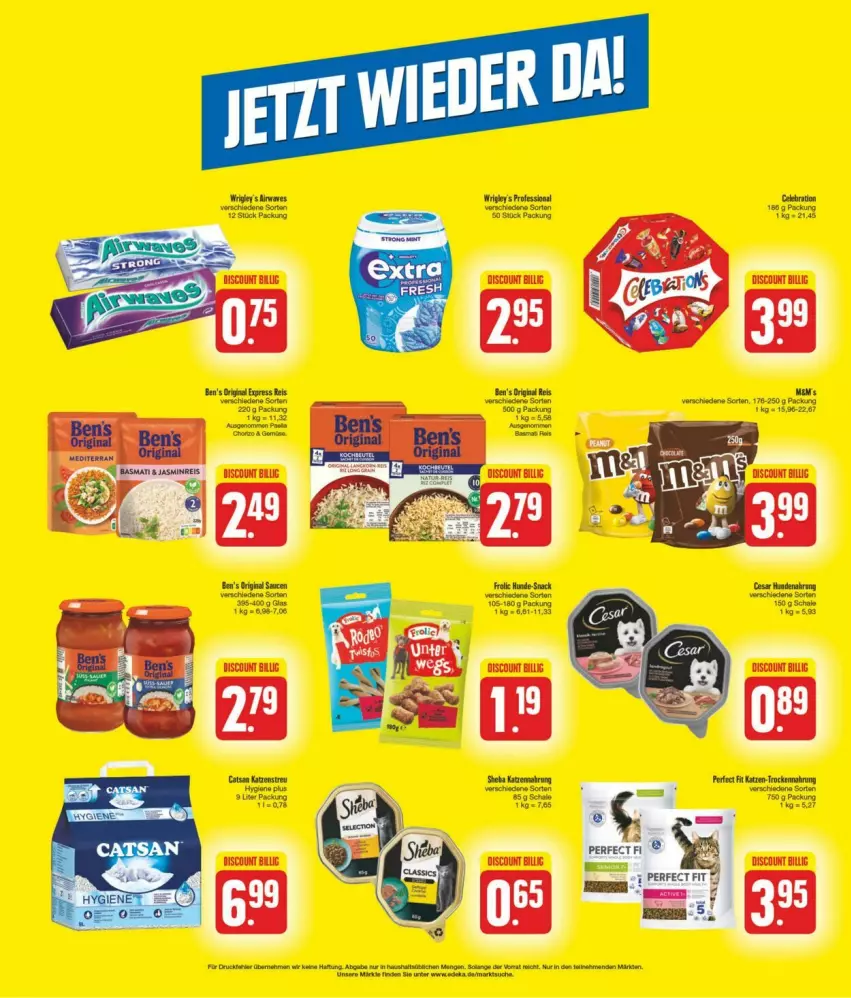 Aktueller Prospekt Edeka - Prospekte - von 20.04 bis 27.04.2024 - strona 26 - produkty: deka, discount, eis, gin, Perfect Fit, reis, snack