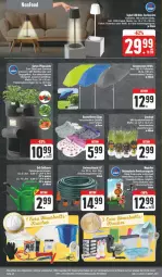 Gazetka promocyjna Edeka - Prospekte - Gazetka - ważna od 27.04 do 27.04.2024 - strona 22 - produkty: akku, auer, auto, batterie, Bau, Becher, eis, elle, fenster, Leuchte, obst, Obst und Gemüse, reis, teller, Ti, tisch, tischleuchte, tragegriff, uhr, und gemüse, usb