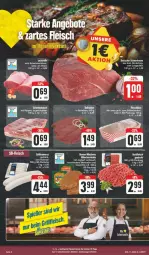 Gazetka promocyjna Edeka - Prospekte - Gazetka - ważna od 27.04 do 27.04.2024 - strona 8 - produkty: aeg, bratwurst, eier, eis, fleisch, grill, grillbratwurst, hackfleisch, Hähnchensteak, hähnchensteaks, HP, joghur, joghurt, jungbullen, lachs, Lachsrolle, marinade, natur, rind, rinder, Rippen, schnitten, schwein, schweine, schweinerücken, steak, steaks, tee, Ti, wein, weine, wurst