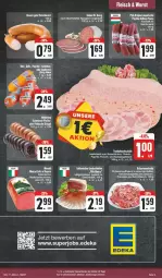 Gazetka promocyjna Edeka - Prospekte - Gazetka - ważna od 27.04 do 27.04.2024 - strona 9 - produkty: aufschnitt, bier, bierschinken, eis, ente, fleisch, kräuter, mit zwiebeln, reis, rezept, schinken, truthahn, wurst, ZTE, zwiebel, zwiebeln