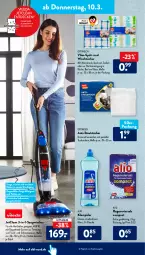 Gazetka promocyjna AldiSud - ALDI Aktuell - Gazetka - ważna od 12.03 do 12.03.2022 - strona 32 - produkty: aldi, angebot, Bad, decke, eier, eis, elle, flasche, klarspüler, küche, Optiwisch, reifen, Reinigung, reis, resa, salz, Saugwischer, Spezi, Spülen, Ti, tisch, tuc, tücher, vileda, wasser