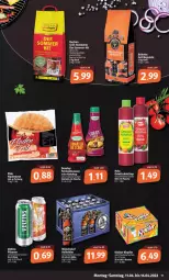 Gazetka promocyjna Markant - Prospekte - Gazetka - ważna od 16.04 do 16.04.2022 - strona 11 - produkty: bier, briketts, elle, feinkost, gewürz, gewürzketchup, grill, grill-holzkohle, Hela, Holz, holzkohle, kellerbier, ketchup, mönchshof, sac, sauce, saucen, tee, Ti