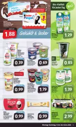 Gazetka promocyjna Markant - Prospekte - Gazetka - ważna od 16.04 do 16.04.2022 - strona 5 - produkty: andechser natur, Becher, bio, blätterteig, bourbon, butter, buttermilch, Dr. Oetker, eier, ferrero, frucht, fruchtgrütze, grütze, Kinder, kinder pingui, LG, Löffel, milch, Müller, natur, pingui, pudding, reine buttermilch, sahne, schmand, Soße, tante fanny, vollmilch