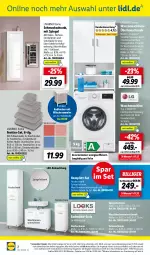 Gazetka promocyjna Lidl - Wochen-Highlights im Onlineshop - Gazetka - ważna od 02.07 do 02.07.2023 - strona 2 - produkty: angebot, angebote, Bad, Badmöbel, Bau, baumwolle, Beckenunterschrank, beleuchtung, dell, eis, elle, ente, Frottier-Set, handtücher, hochschrank, hocker, Intel, led-beleuchtung, LG, möbel, Mode, ndk, pool, reis, rel, Ria, Schal, Schale, Schmuck, Schrank, Seitenschrank, spiegel, spiegelschrank, telefon, Ti, tücher, uhr, unterschrank, waschbecken, waschbeckenunterschrank, waschmaschine, waschmaschinen, wenko, wolle