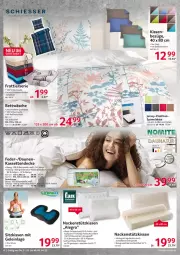 Gazetka promocyjna Selgros - Nonfood - Gazetka - ważna od 06.04 do 06.04.2022 - strona 6 - produkty: Bau, baumwolle, bett, bettwäsche, decke, eier, eis, Federkissen, Germ, Kassettendecke, kissen, mikrofaser, nackenstützkissen, natur, sitzkissen, Ti, wolle