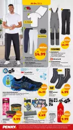 Gazetka promocyjna Penny - Prospekte - Gazetka - ważna od 13.01 do 13.01.2024 - strona 32 - produkty: auto, Bau, baumwolle, herren-t-shirt, hose, hosen, Latzhose, Luftentfeuchter, lufterfrischer, Ria, schuhe, shirt, shirts, socken, Sweathose, T-Shirt, Tasche, taschen, Ti, tisch, wolle