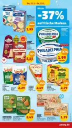 Gazetka promocyjna Penny - Prospekte - Gazetka - ważna od 13.01 do 13.01.2024 - strona 35 - produkty: beutel, brie, brot, dell, eis, elle, garden gourmet, gin, hähnchenbrust, kräuter, leerdammer, milch, milram, nuss, Ofen, padano, pasta, philadelphia, pizza, pudding, reis, rustipani, salami, schnitzel, sim, slip, Ti, vollmilch, wagner