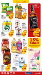 Gazetka promocyjna Penny - Prospekte - Gazetka - ważna od 13.01 do 13.01.2024 - strona 41 - produkty: Bau, beutel, body, cola, creme, eis, elle, flasche, frucht, fruchtgummi, fuze tea, getränk, homann, jim beam, Mixgetränk, natur, paprika, payback, pet-flasche, Reinigung, reinigungstücher, rel, sauce, tender, theramed, Ti, trolli, tücher, vernel, volvic, whiskey, zahncreme