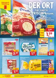 Gazetka promocyjna Netto Marken-Discount - Filial-Angebote - Gazetka - ważna od 29.04 do 29.04.2023 - strona 14 - produkty: beere, beeren, bestpreis, brötchen, coppenrath, eis, finello, gnocchi, golden toast, hilcona, himbeer, himbeere, himbeeren, Käse, kühlregal, ndk, regal, Reibekäse, reis, sandwich, Ti, toast, torte, tortellini