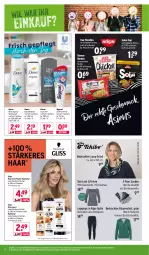 Gazetka promocyjna Wasgau - Gazetka - ważna od 07.02 do 07.02.2026 - strona 22 - produkty: angebot, auer, Bau, baumwolle, Becher, bio, bio-baumwolle, bluse, creme, deo, deodorant, dove, dusche, eis, flasche, gin, gliss, kissen, kopfkissen, leggings, mit bio-baumwolle, reis, Schal, shampoo, shirt, Signal, socken, spülung, Ti, wolle, zahncreme