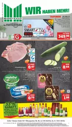 Gazetka promocyjna Marktkauf - Prospekt - Gazetka - ważna od 28.05 do 28.05.2022 - strona 1 - produkty: angebot, angebote, Bau, bett, eier, eis, elle, exquisa, fisch, frischkäse, gurke, HDMI, Käse, kotelett, langnese, lieferservice, magnum, miree, natur, reis, rel, salat, Salatgurke, schwein, schweine, schweinekotelett, tee, telefunken, teller, Ti, tisch, uhd, UHD-TV, uhr, usb, wein, weine, ZTE