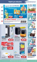 Gazetka promocyjna Combi - Prospekte - Gazetka - ważna od 02.04 do 02.04.2022 - strona 19 - produkty: allzweckreiniger, angebot, angebote, batterie, batterien, coupon, coupons, din a4, eis, elle, erde, flasche, fritteuse, frosta, gin, grevensteiner, grill, grillrost, Heißluftfritteuse, kopierpapier, korb, Leuchte, leuchten, Meister, meister proper, papier, pet-flasche, reiniger, reis, sofort-rabatt, spontex, Sprudel, spülmaschinen, staubmagnet, steiner, swiffer, Tchibo, teller, Ti, Tiere, tücher, wasser, wassersprudler, weck