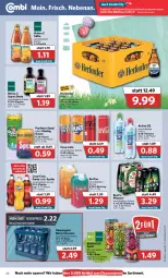 Gazetka promocyjna Combi - Prospekte - Gazetka - ważna od 02.04 do 02.04.2022 - strona 20 - produkty: Alwa, angebot, angebote, bio, BraTee, coca-cola, cola, discount, eis, Ergee, fanta, fanta oder, fanta oder sprite, flasche, Hohes C, küstengold, mineralwasser, oder sprite, Paula, paulaner, pils, pilsener, reis, säfte, Spezi, sprite, tee, Ti, wasser