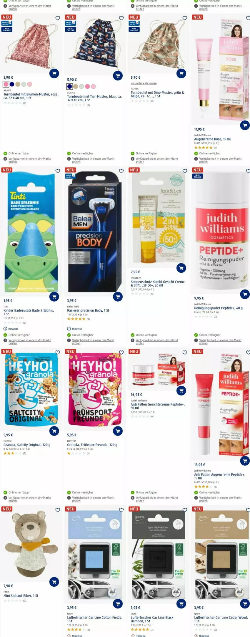 Aktueller Prospekt Dm Drogerie - Prospekte - von 04.12 bis 13.12.2023 - strona 10 - produkty: arla, Bad, bamboo, beutel, blume, blumen, body, creme, eis, Gesichtscreme, gin, hyaluron, Ipuro, Kinder, lack, LG, lufterfrischer, rasierer, Reinigung, Ria, sonnenschutz, Sport, Ti, uhu