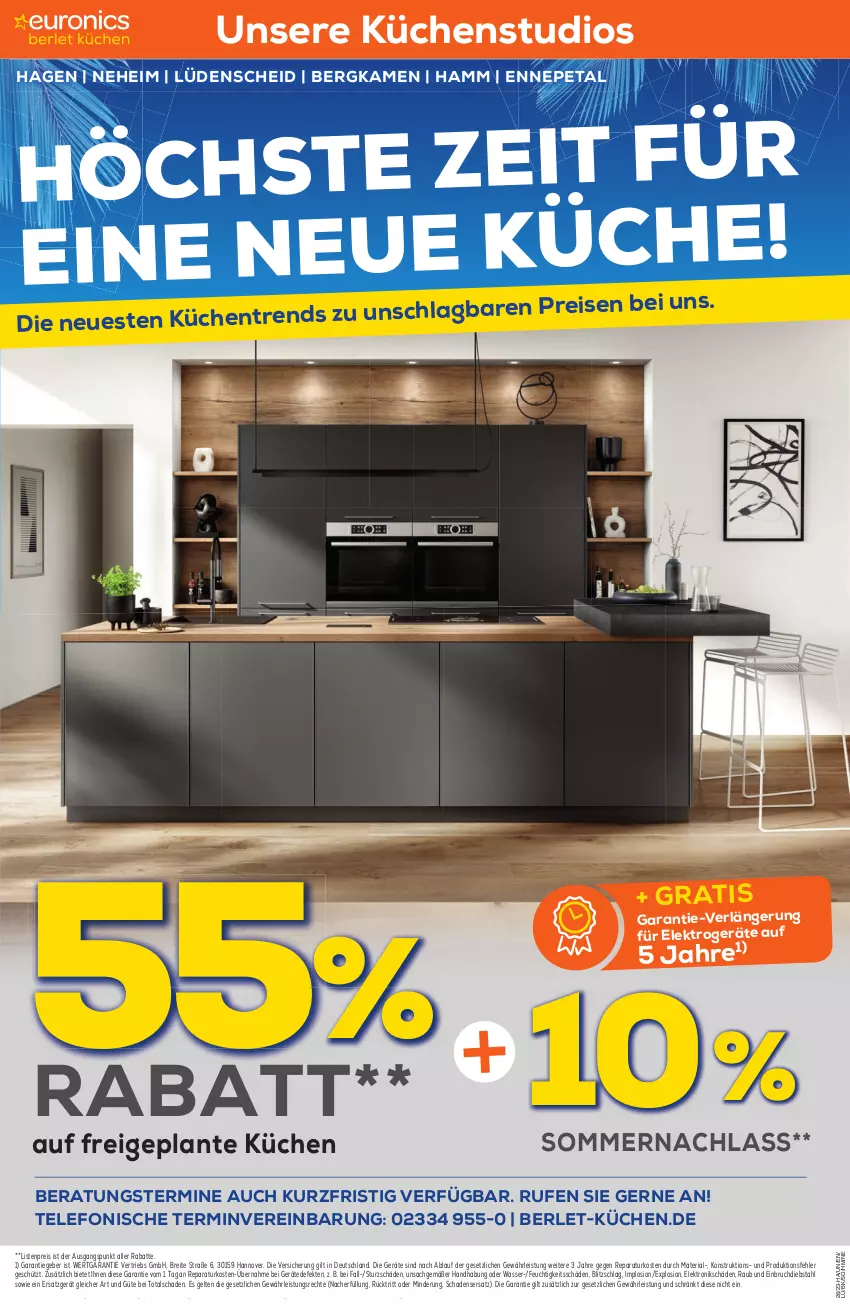 Aktueller Prospekt Berlet - Markt ändern > - von 23.06 bis 23.06.2023 - strona 6 - produkty: Brei, eimer, eis, Elektro, elektrogeräte, küche, Küchen, Laufen, LG, mastercard, reis, Ria, sac, telefon, Ti, wasser