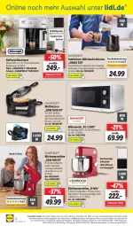 Gazetka promocyjna Lidl - Wochen-Highlights im Onlineshop - Gazetka - ważna od 15.01 do 15.01.2023 - strona 6 - produkty: angebot, angebote, auto, Cap, cappuccino, cin, edelstahl, eis, elle, garraum, kaffee, kaffeevollautomat, küche, Küchen, küchenmaschine, LG, mikrowelle, milch, milchaufschäumer, ndk, reis, rel, Rührschüssel, Schal, Schale, schüssel, silvercrest, sim, telefon, Ti, uhr, Waffeleisen, wasser, wassertank